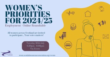 Women's Priorities for 2024/25: Employment